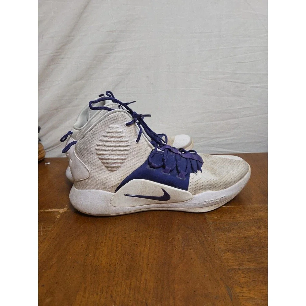 Nike Zoom Hyperdunk AT3866-111 Basketball Shoes Purple/White Men's Size 17